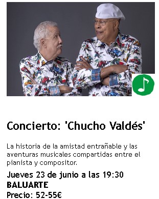 Concierto ‘Chucho Valdés’