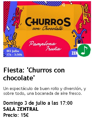 Fiesta: ‘Churros con chocolate’