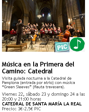 Música en la Primera del Camino: Catedral