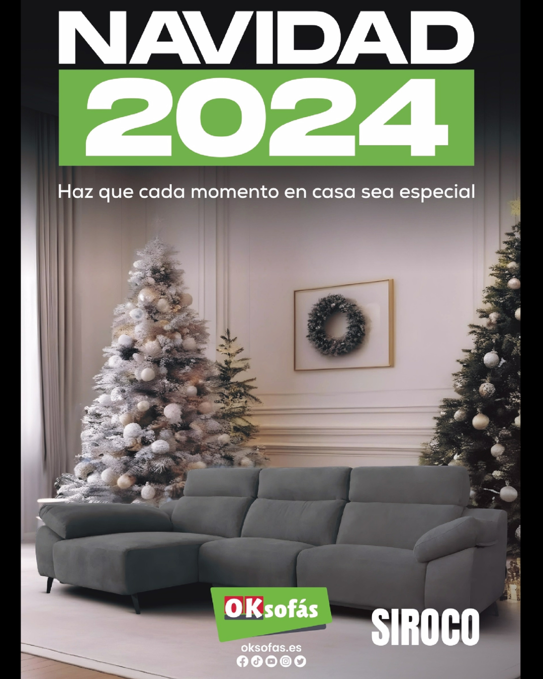 🎅✨ NAVIDAD 2024 EN OKSofás: Ofertas exclusivas en sofás y colchones seleccionados